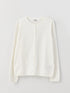LC Waikiki Crew Neck Basic Long Sleeve Girl Tricot Cardigan
